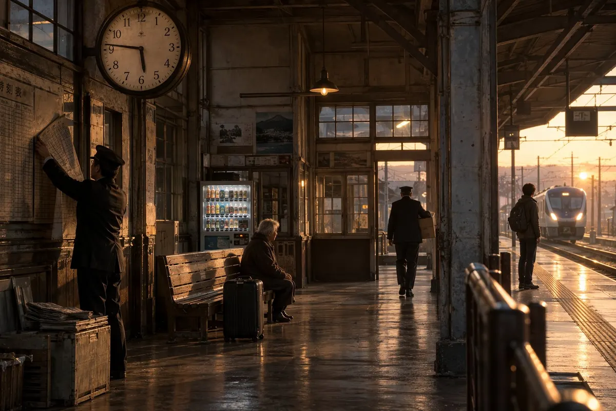 Luna Lisa still: dusk station, @visual58661